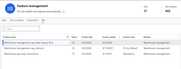 Dynamics 365 One Version Supply Chain Management