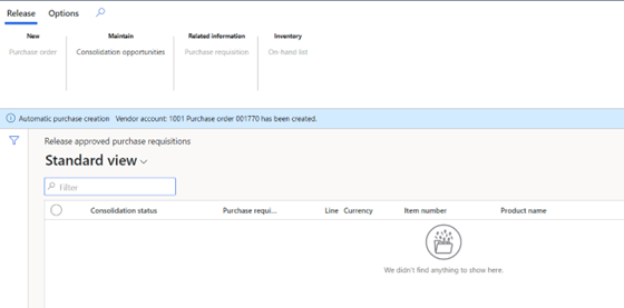 MS Dynamics 365 One Version SCM