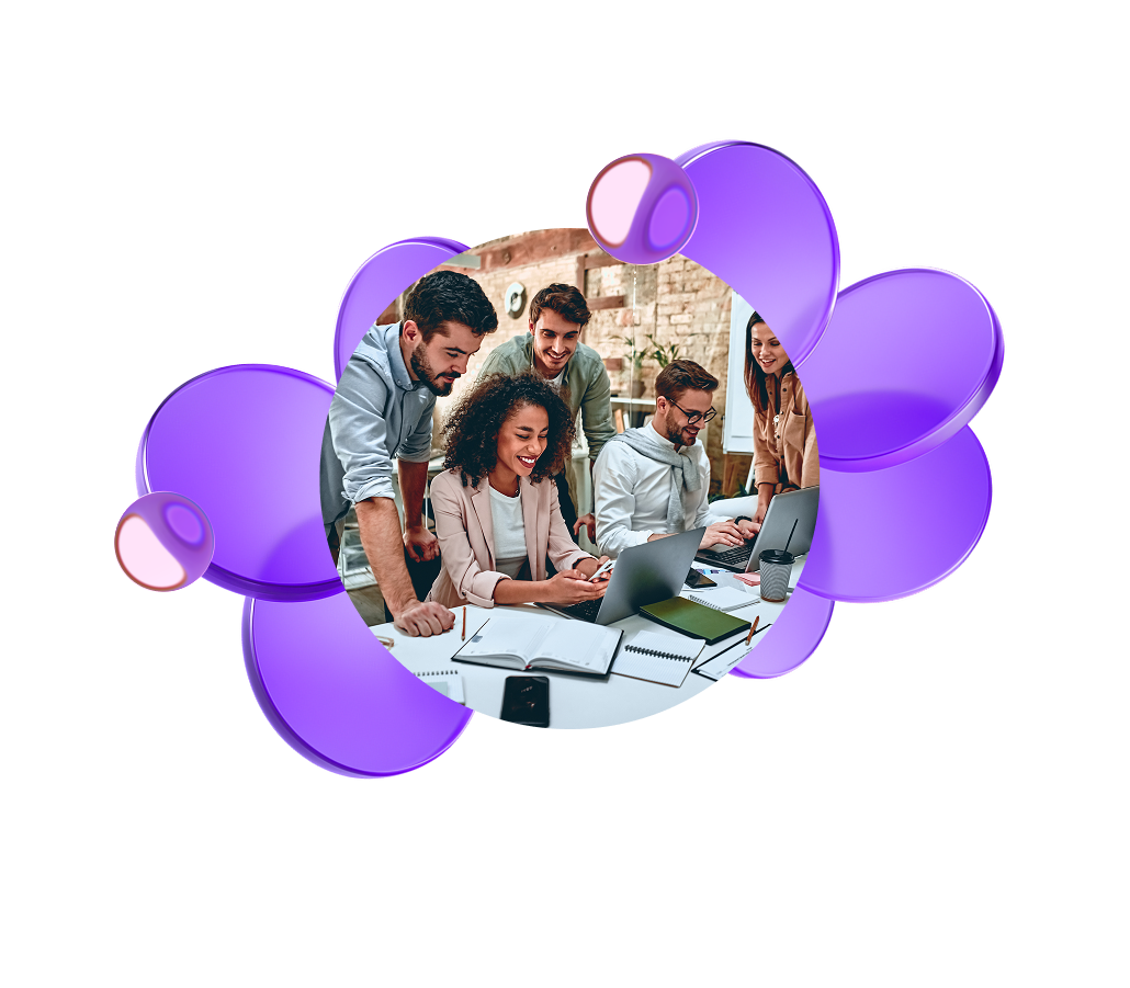 Dynamics 365 consulting team discussing enterprise solutions