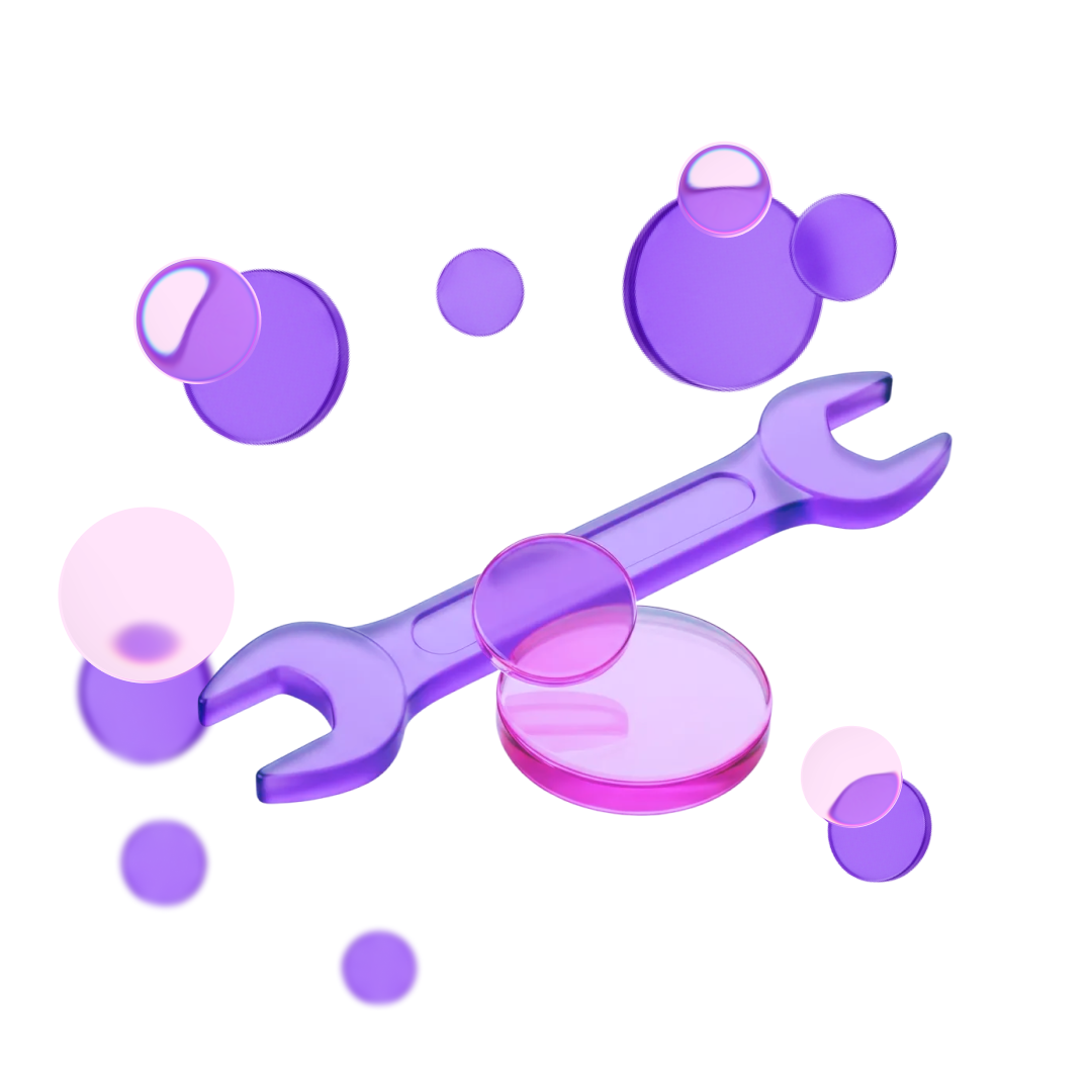 Ilustracja aplikacji CRM Field Service przedstawiająca połączone narzędzia oraz operacje serwisowe