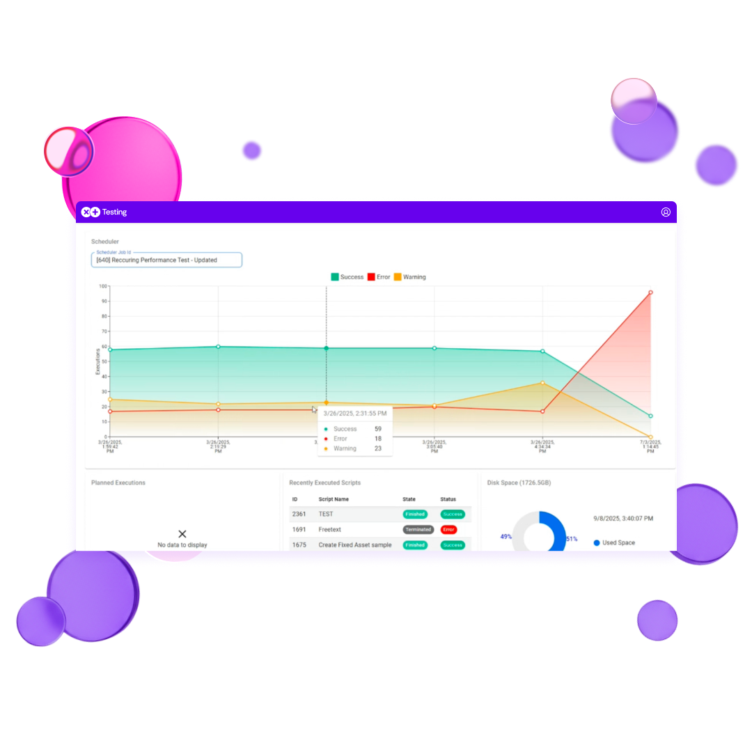 Autonomous Regression Testing for Dynamics 365