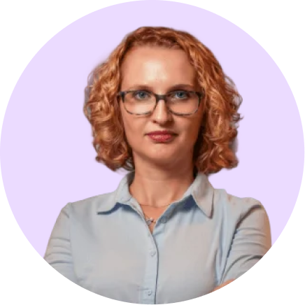 Headshot of Katarzyna Zyzak the Chief Financial Officer at XPLUS