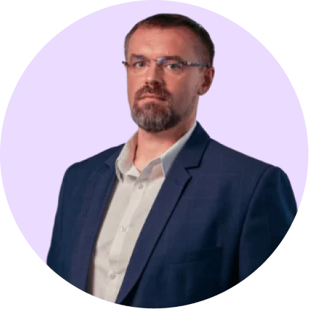 Headshot of Paweł Chmielewski the Chief Innovation & Strategy Officer at XPLUS