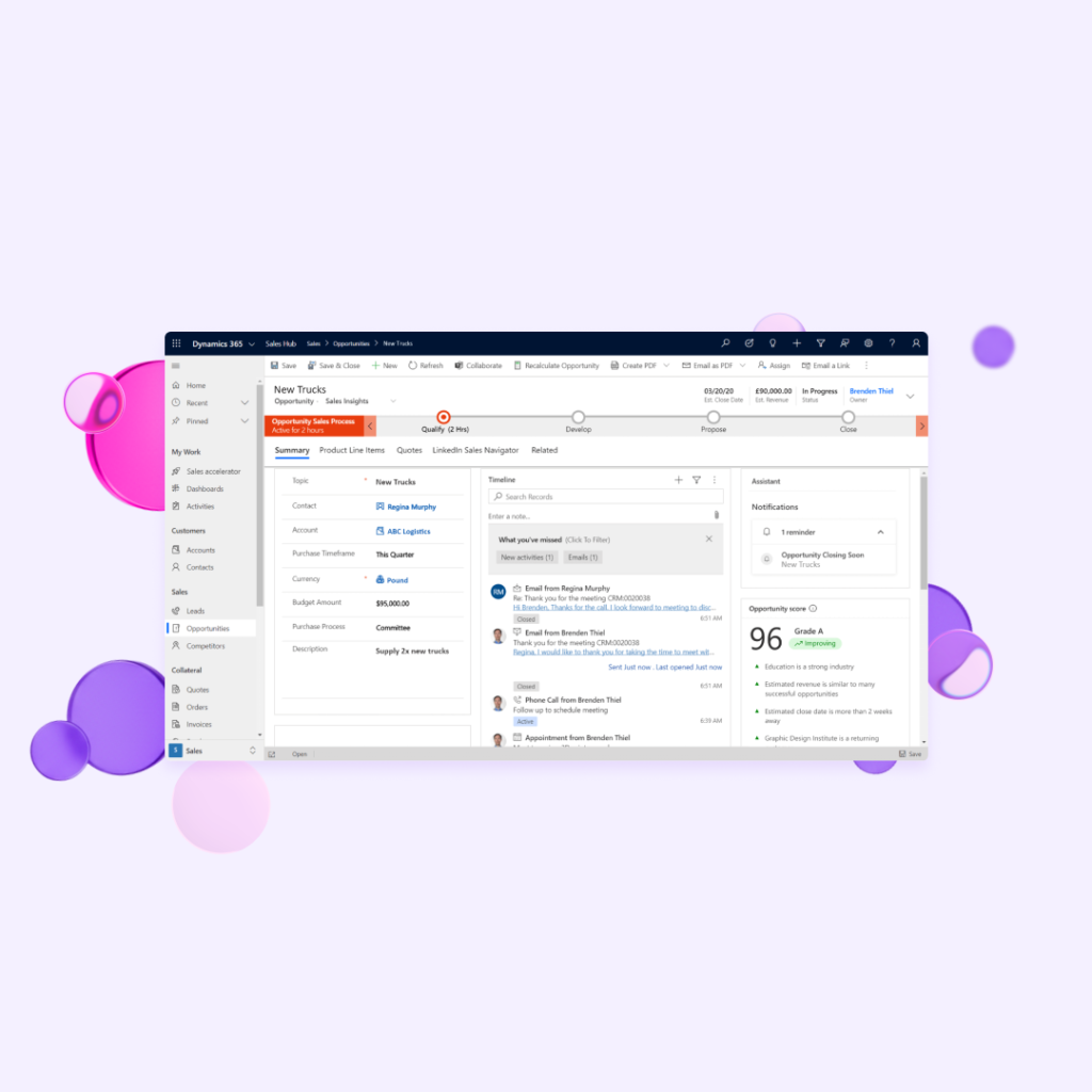 Microsoft Dynamics 365 Sales icon